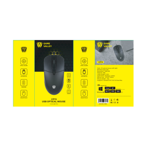 Game Valley CP72 Optical Mouse