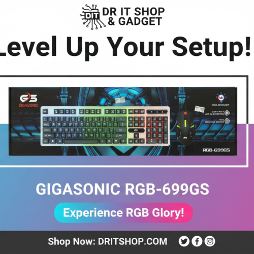 Gigasonic RGB-699GS Gaming Combo