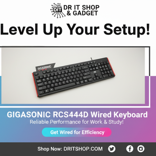 Gigasonic RGS444D Wired Keyboard