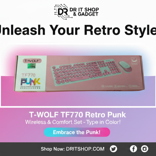 T Wolf TF770 Retro Punk Wireless Combo