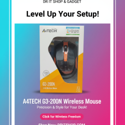 A4 Tech G3-200N Wireless Mouse