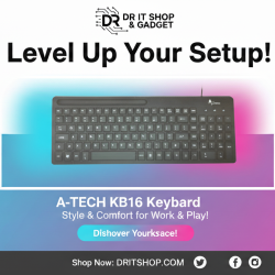 A.Tech KB16 Wired Keyboard