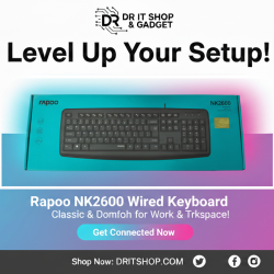 Rapoo NK2600 Wired Keyboard